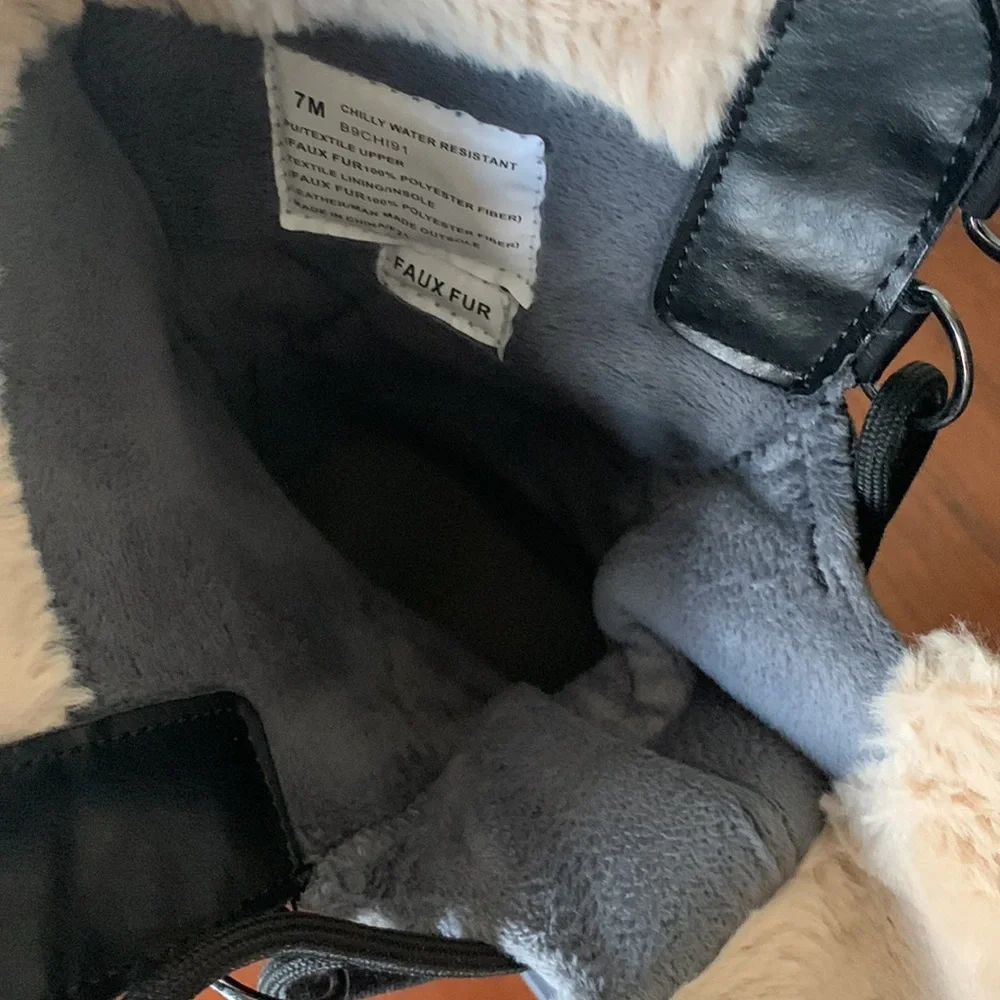 JBU Winter Boots Black Size 7 - Picture 10 of 13